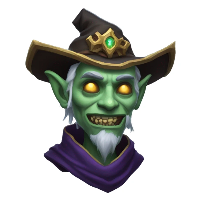 world of warcraft mage undead male sticker