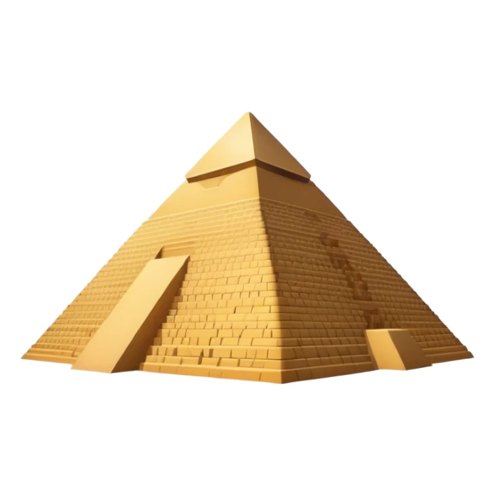 The Great Pyramid of Giza, no frame sticker