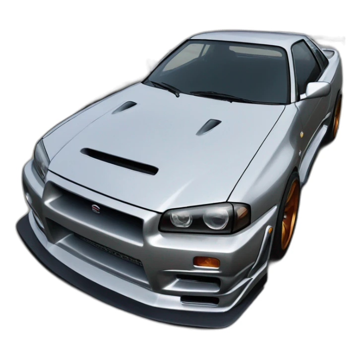 nissan skyline gtr r34 fast and furious 2 sticker