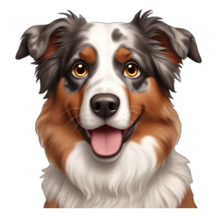 Red Merle Australian Shepherd sticker