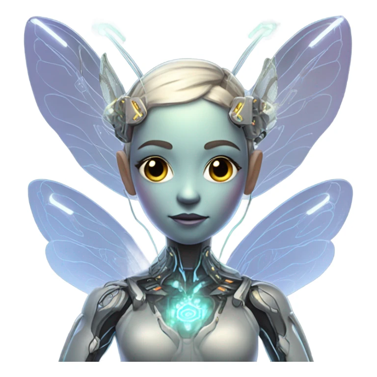 a fairy of artificial intelligenc sticker
