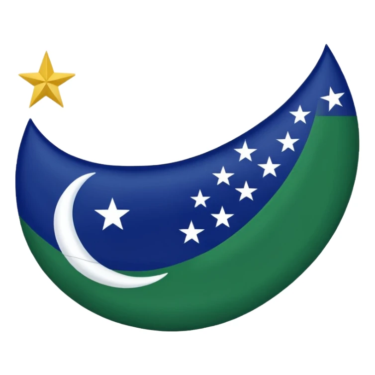 Flag of Kashmir sticker