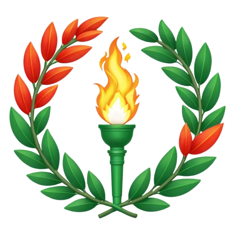 
Laurel Wreaths
Torch Relays
Stadium Flags sticker