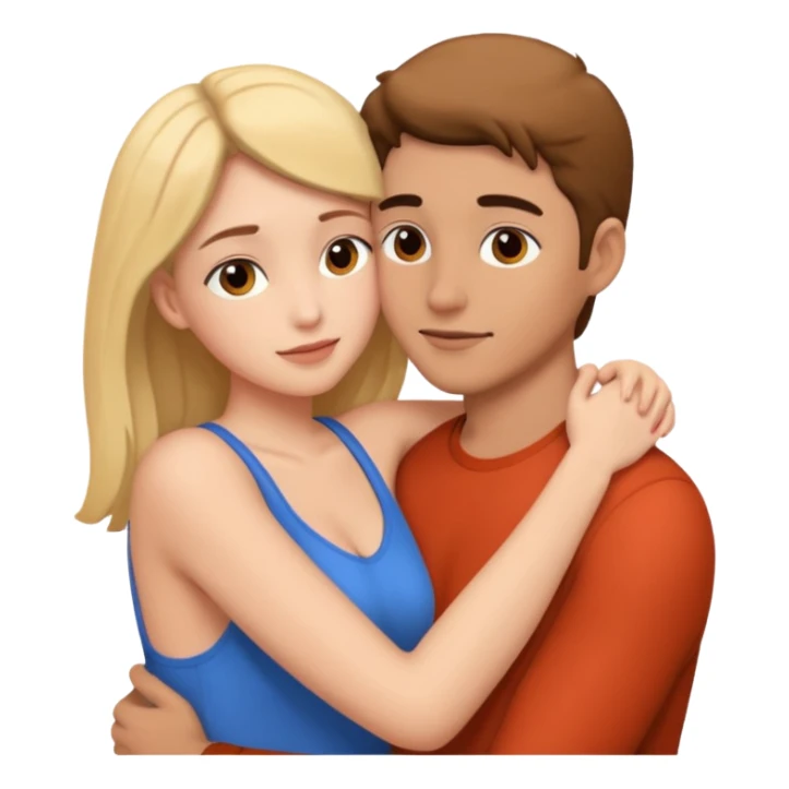 Two naked people having sex sticker