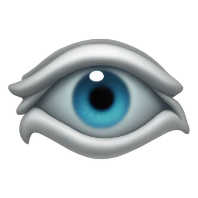 Spiritual eye sticker