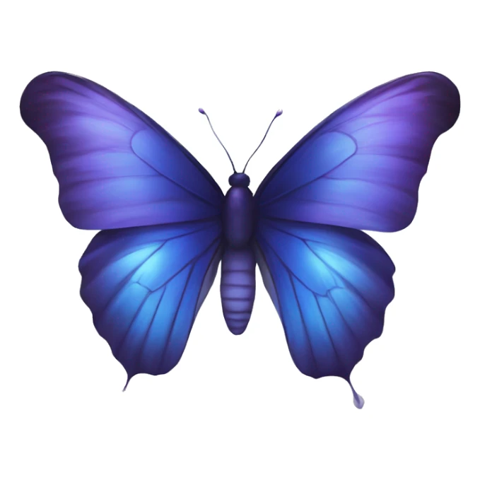 blue violet butterfly inside a sphere orb intuition magical wings dreams sticker