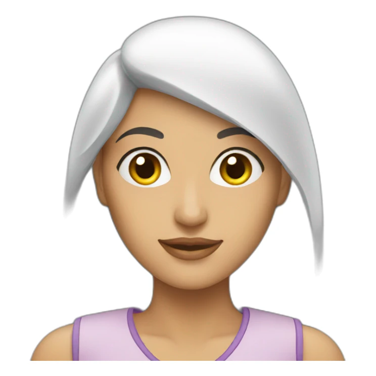 Attractive turkish woman sticker