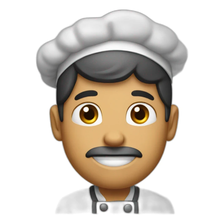 someone who says hold up let him cook sticker