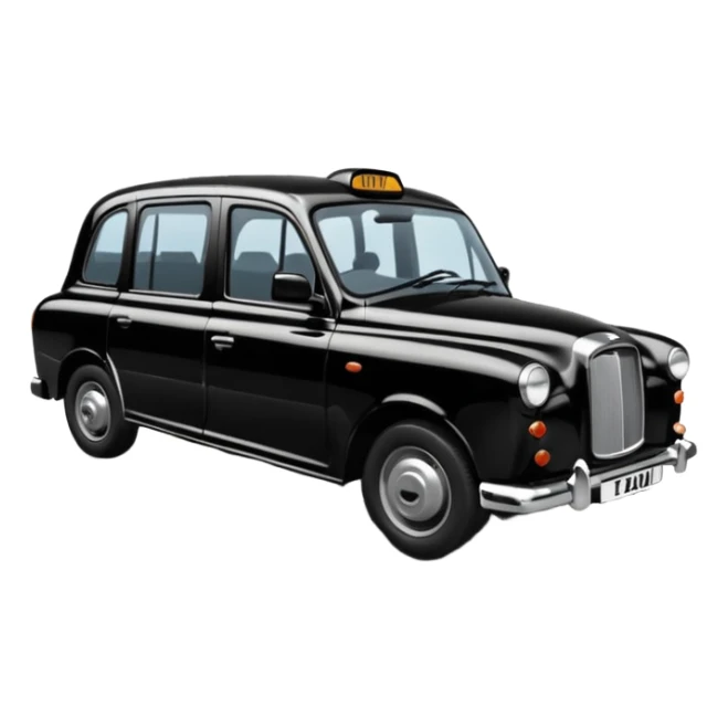 london black taxi sticker
