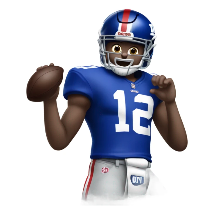 Make Daniel jones on the NY Giants but he’s a trash can he’s number 8 sticker