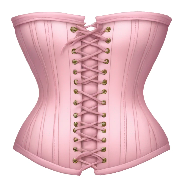 Baby pink corset sticker