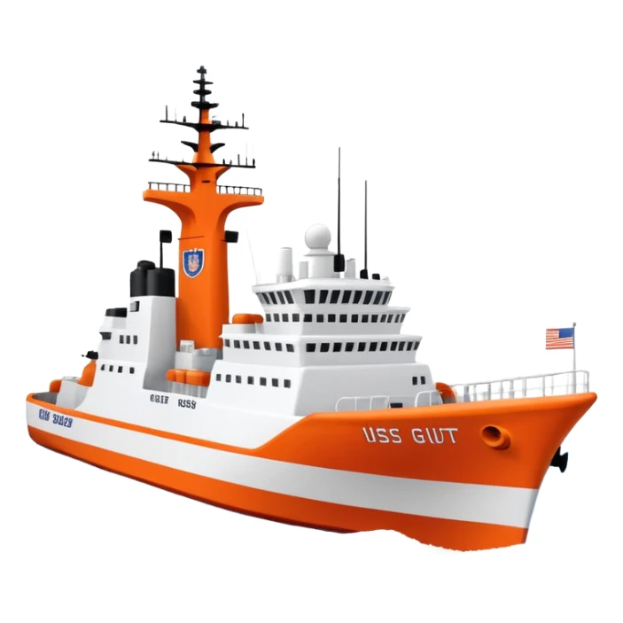 United States coast guard cutter ship  sticker