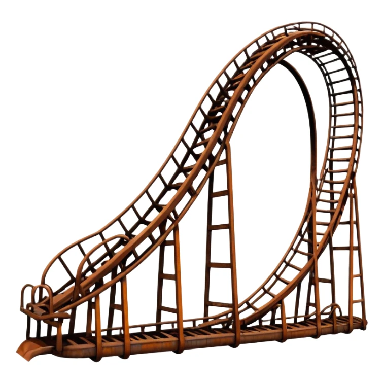 montagna russa horror sticker