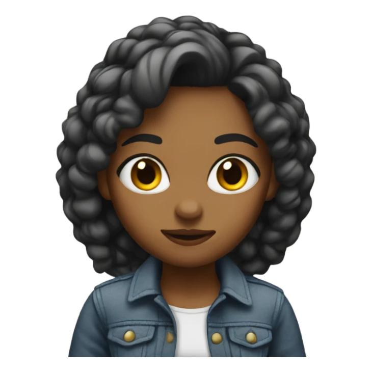 Girl with attitude  sticker