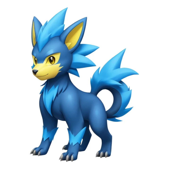 Luxray-Manectric-Pokémon-Fakémon-hybrid-creature sticker