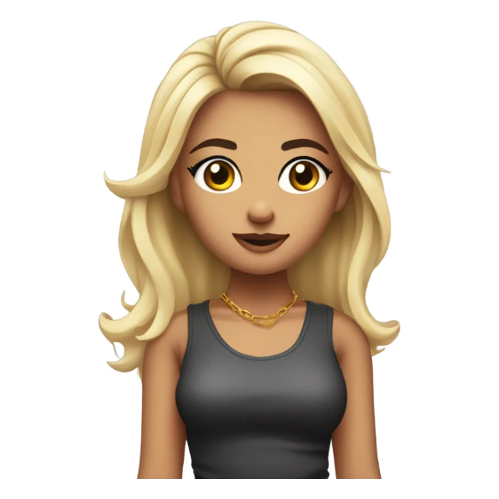 Girl with attitude  sticker