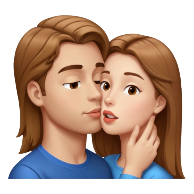 The I show speed kiss face sticker