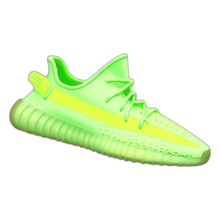 Adidas Yeezy neon 350 sticker