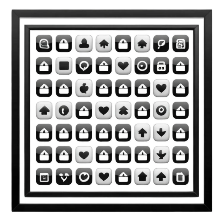 photos framed sticker