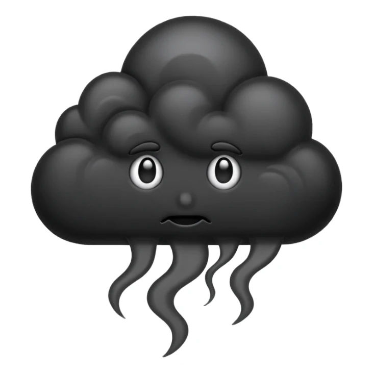 black smoke  sticker