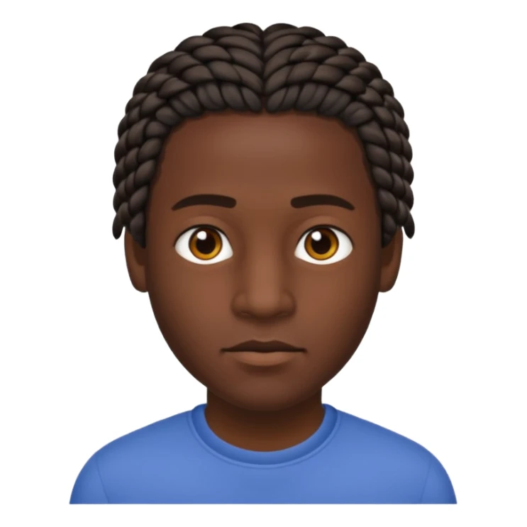 👦🏽 punle trenzas cortas de hombres pero que sea moreno  sticker