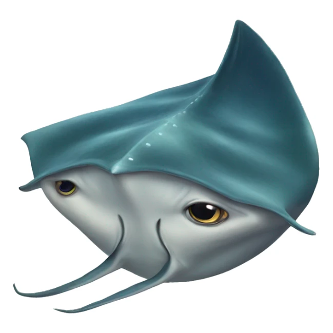 Majestic stingray  sticker