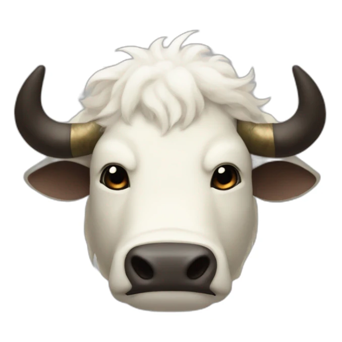 appa White flying bison from avatar the last airbender with arrow on forehead sticker