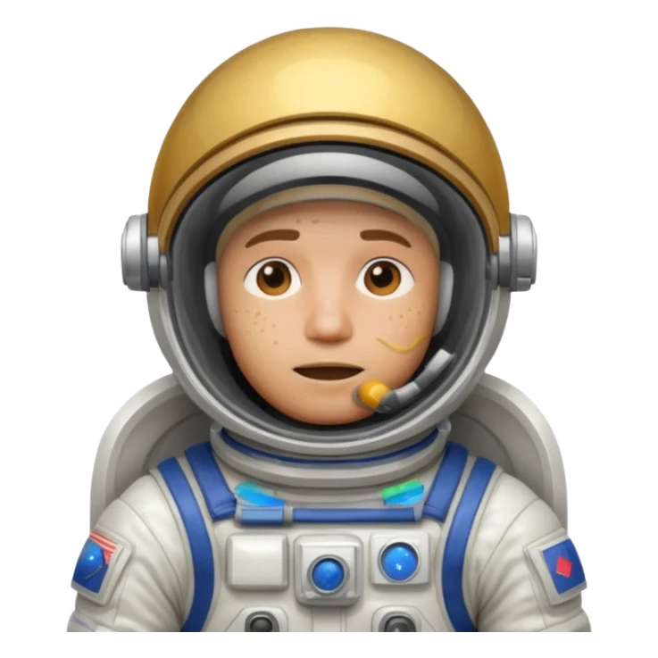 astronaute homme en sueur sticker