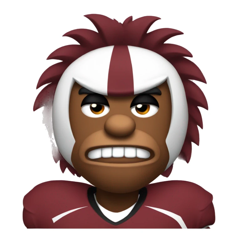 mad south carolina gamecocks mascot sticker