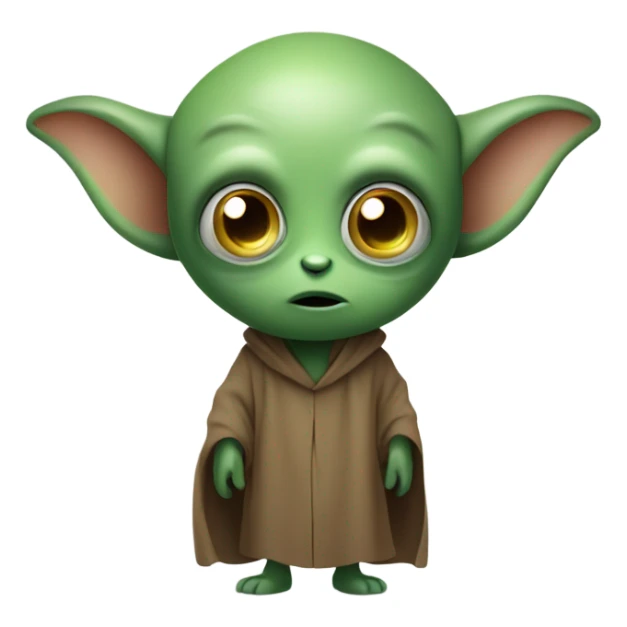 Little Yoda sticker