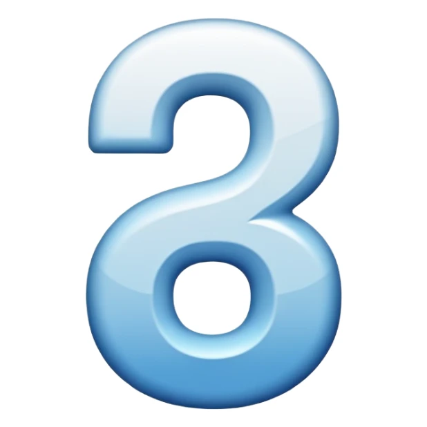 Just the number 26 with a white background sticker