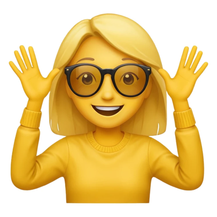 An emoji best used to describe dancing, rnb & hip hop sticker