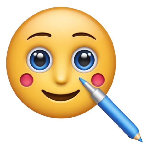 Create a emoji of realistic Instagram blue tick sticker