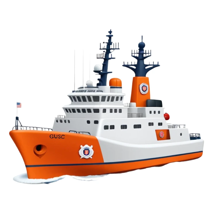 United States coast guard cutter ship  sticker