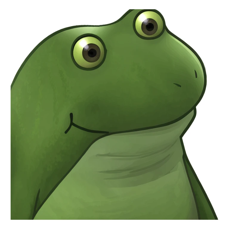 Woody from Toy Story green bufo frog meme sticker