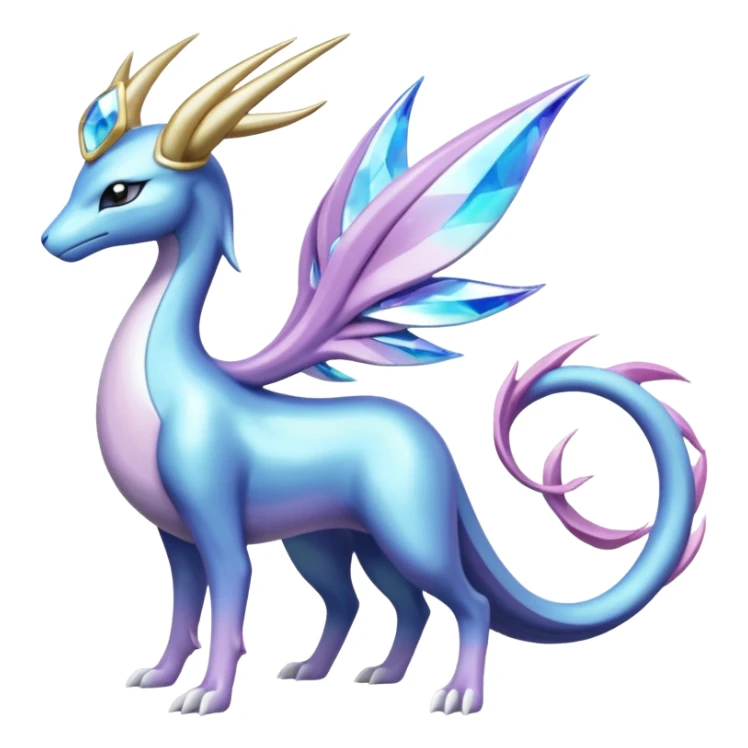 Cresselia-Suicune-Amaura-Dialga-fusion sticker