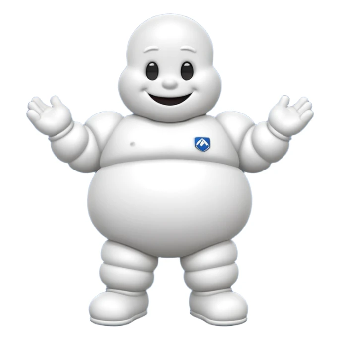 Michelin man sticker