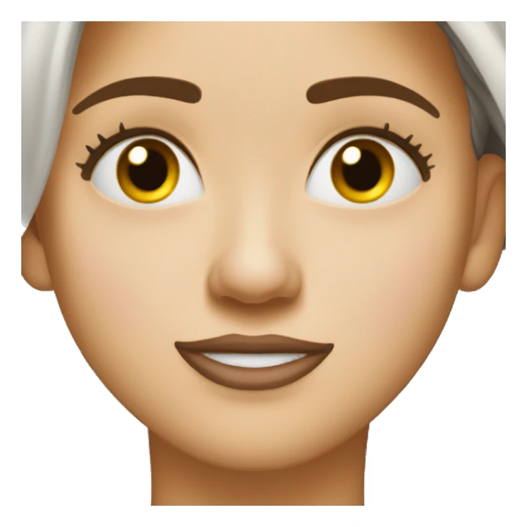 Cara triste con una mascara feliz  sticker