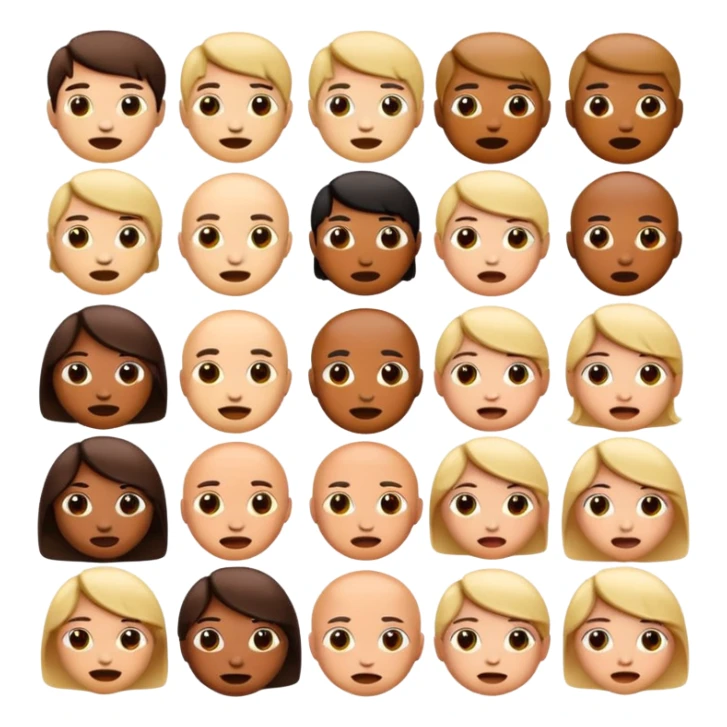 I want a set of "the cutest over acting emojis" sticker