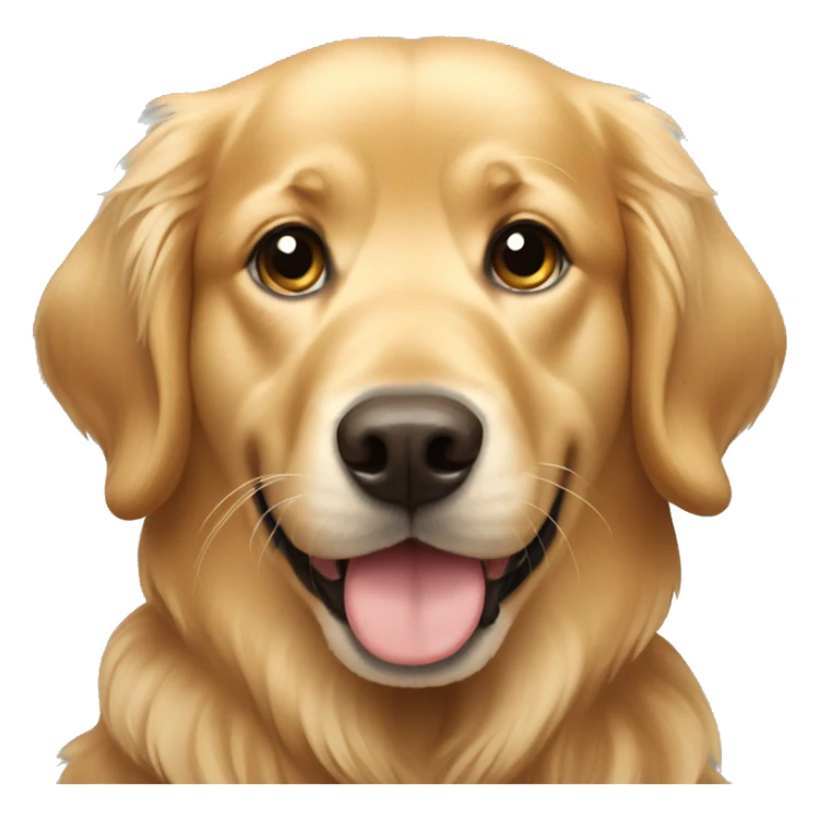 golden retriever sticker
