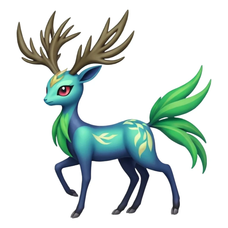Meloetta-Xerneas-Virizion-Pokémon-Fakémon-creature sticker