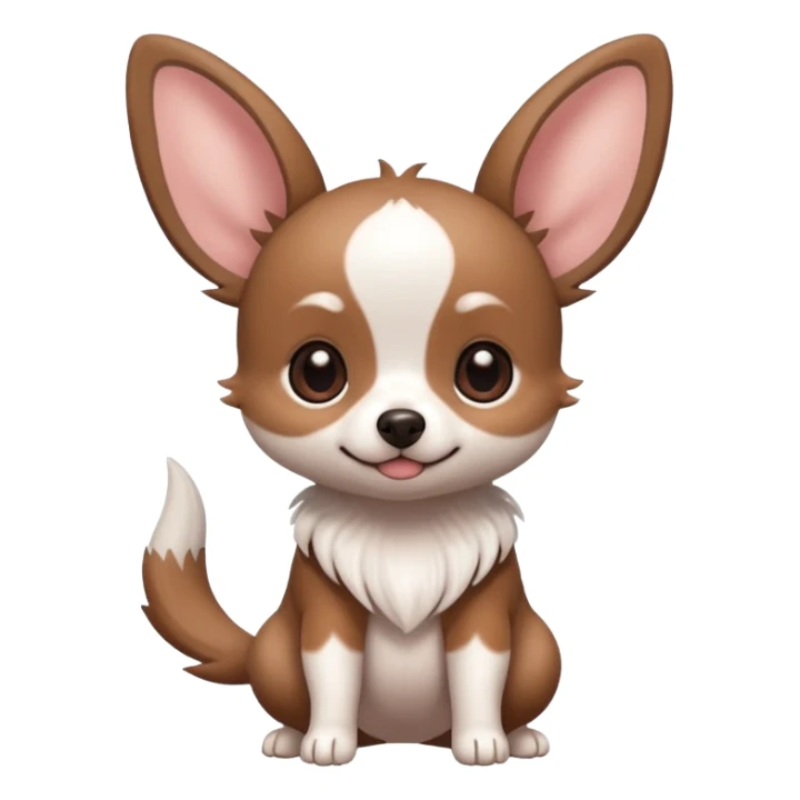 Teddiursa-Minccino-Chihuahua-fusion  sticker