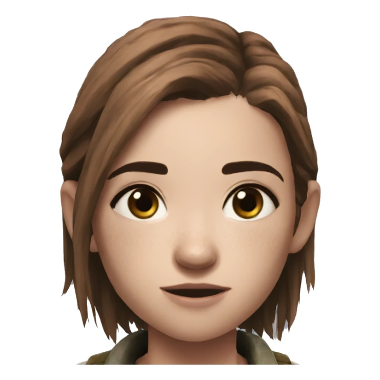 Ellie the last of us sticker