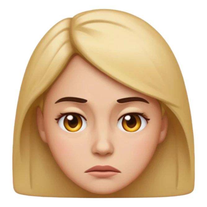 emoji femme vexée  sticker