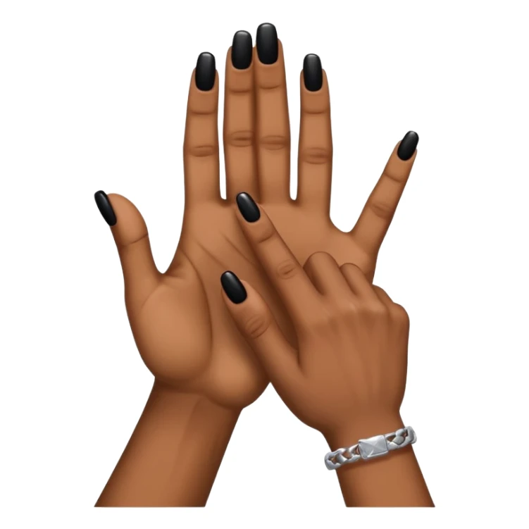 Fait le signe de tupac shakur sticker