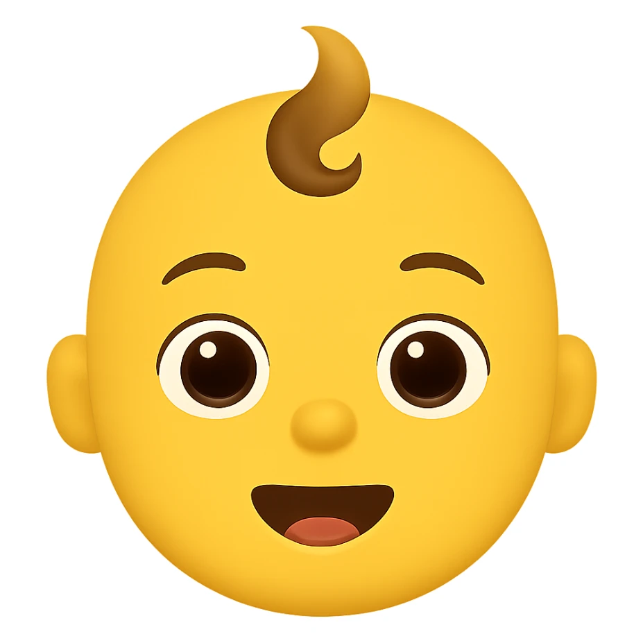 Create a clear and recognizable emoji version of the subject in the uploaded image with a transparent background, styled as a normal emoji. sticker