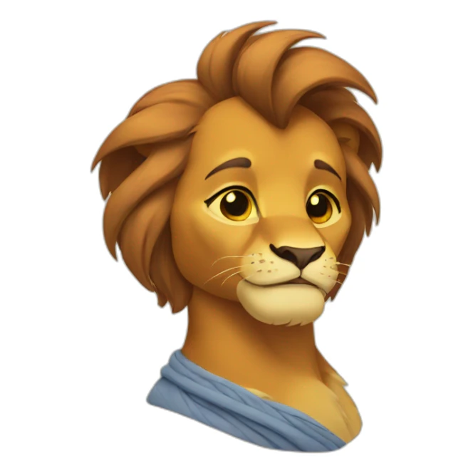 Simba  sticker