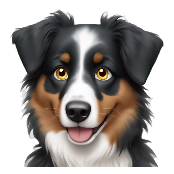 australian shepherd blue eyes sticker