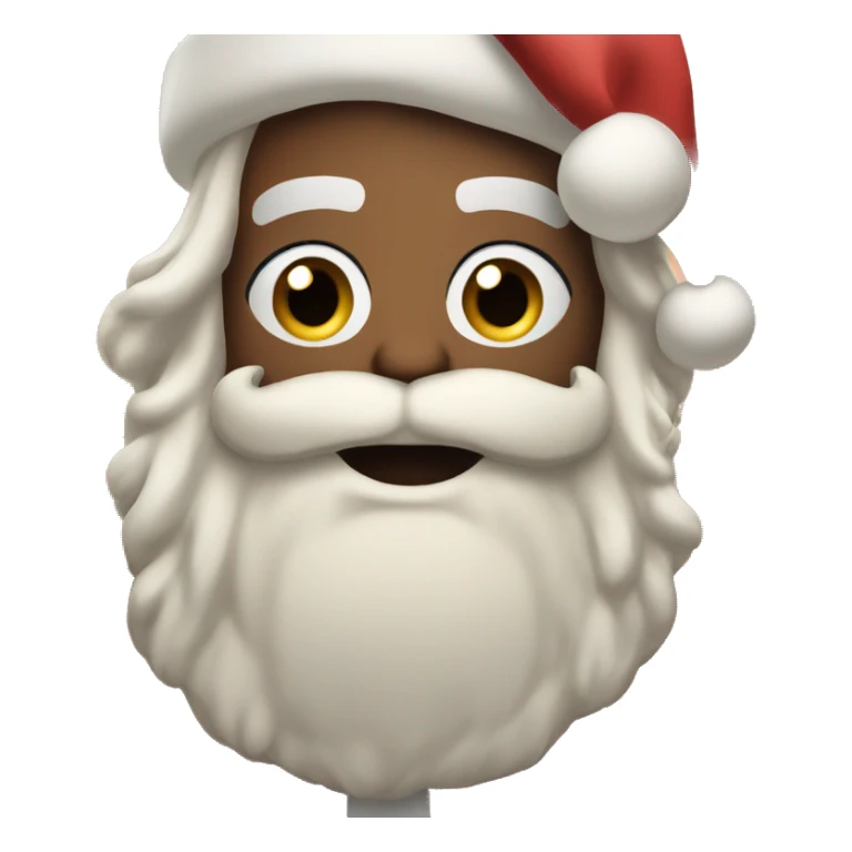 santa with sorry to bother you emotion sticker