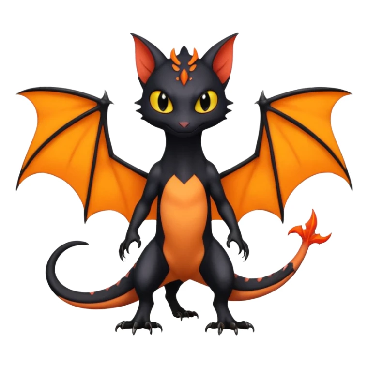 Salandit-Noibat-Litten-Hybrid (Full body) sticker